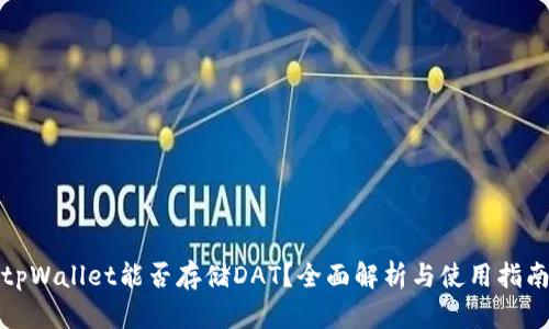 tpWallet能否存储DAT?全面解析与使用指南