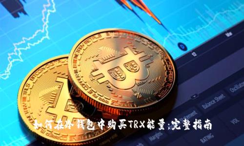 如何在冷钱包中购买TRX能量：完整指南