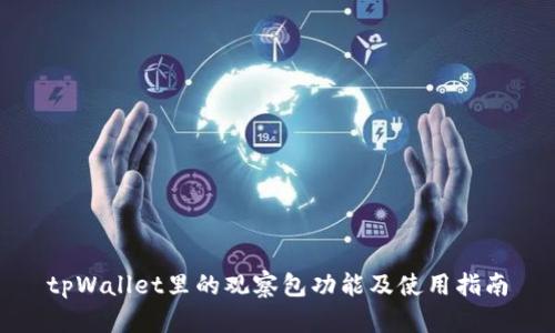 tpWallet里的观察包功能及使用指南